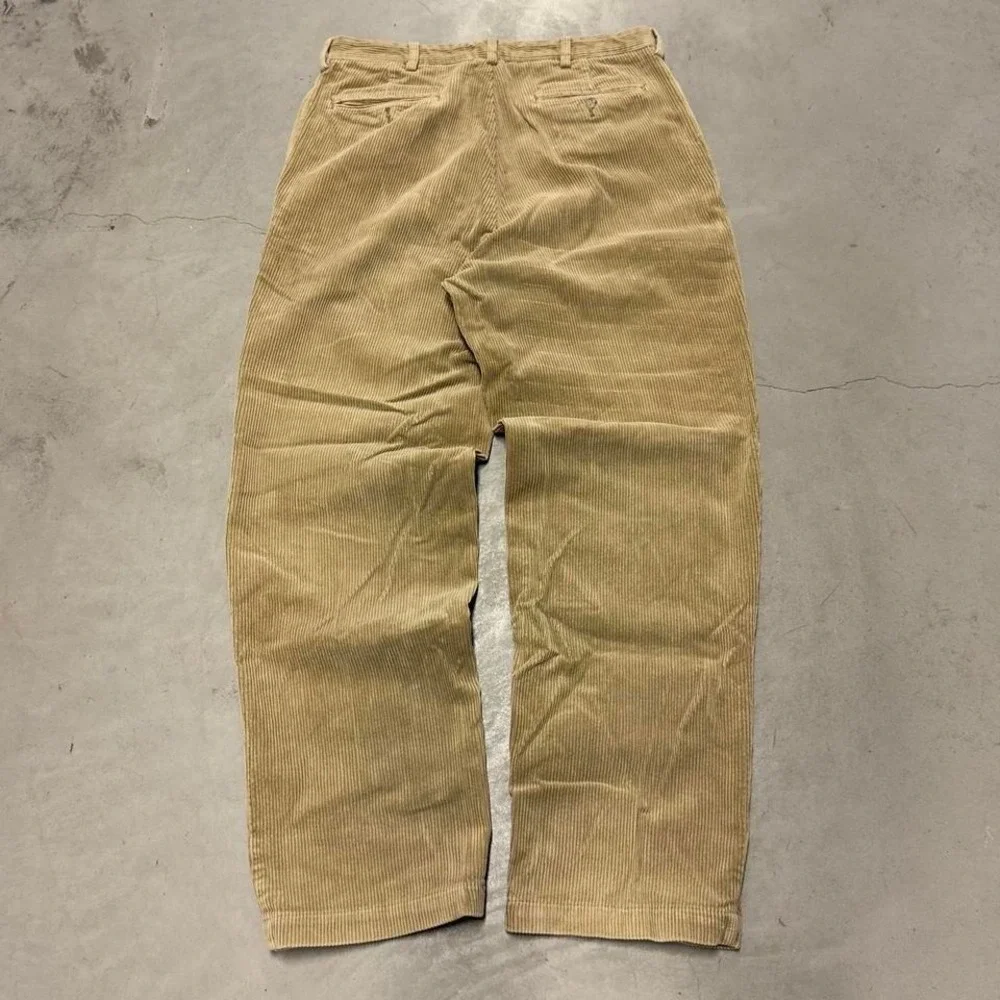Vintage 90s polo Ralph Lauren cream corduroy pants - Picture 4 of 6